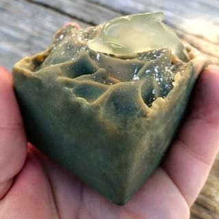 Jade Dolphin gemstone soap