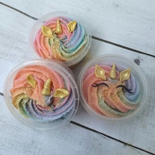 Unicorn sugar scrub