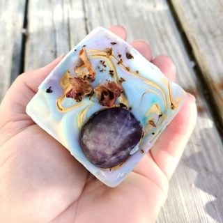 Rainbow Fluroite Artisan soap