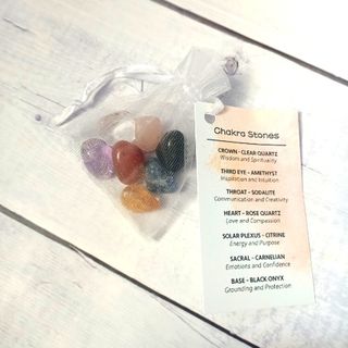 Chakra crystal set