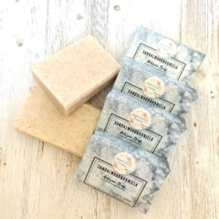 Sandalwood vanilla Artisan soap