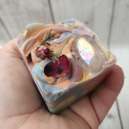 Rainbow Aura Crystal soap