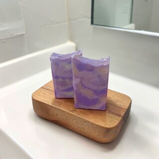 Lilac artisan soap